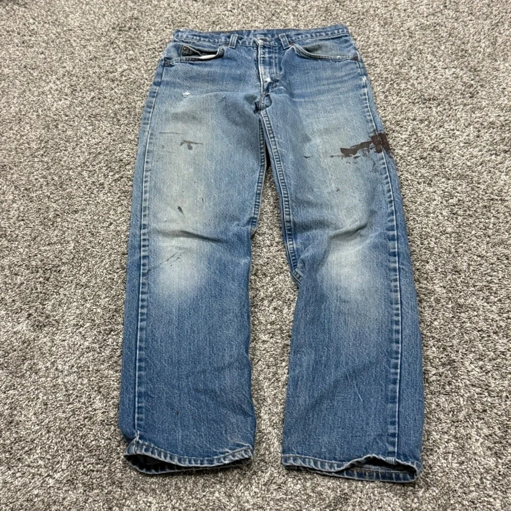 True Vintage 70s Levis 505 Orange Tabs Mens Vintage Denim Jeans W30 L31 Straight